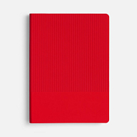 Ежедневник Vale New, недатированный, красный