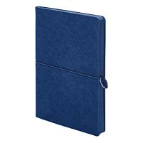 Ежедневник недатированный Fusion, А5, синий, кремовый блок в линейку, синий