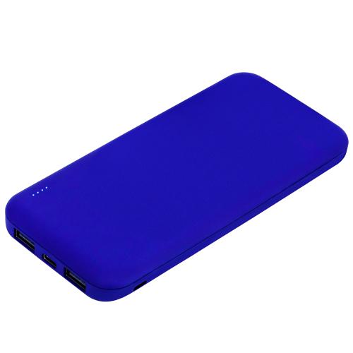 Внешний аккумулятор с подсветкой Люче Ультрамарин (Luce Ultramarine) 10000 mAh, ярко-синий