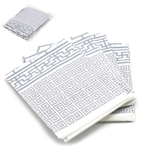 Биоразлагаемая скатерть, Бело-серый