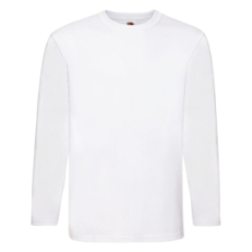 Футболка мужская SUPER PREMIUM LONG SLEEVE 190, белый
