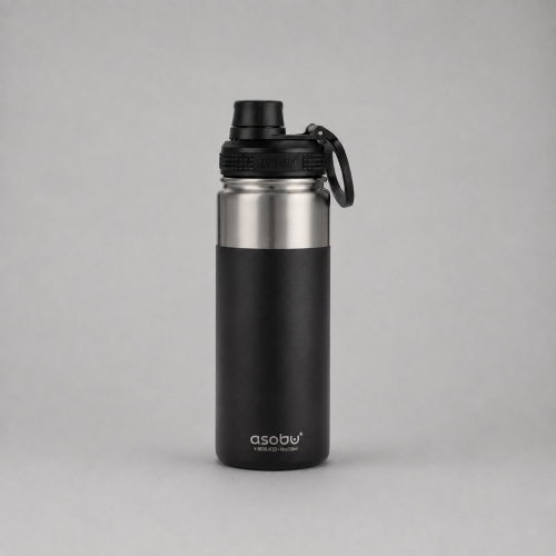 Вакуумная термобутылка ALPINE FLASK, 530 мл, черный