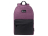 Рюкзак TORBER GRAFFI, фиолетовый с карманом черного цвета, полиэстер меланж, 42 х 29 x 19 см