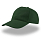 Бейсболка START FIVE, 5 клиньев, застежка на липучке, темно-зелёный