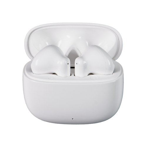 Наушники ECHO беспроводные без амбушюр, пластиковый корпус, белые, белый