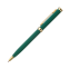 Шариковая ручка Бенуа (Benua), зеленая/позолота