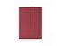 Ежедневник недатированный с магнитным клапаном, А5 WALTZ, бордовый