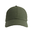 Бейсболка FRASER, органический хлопок, 6 клиньев, металлическая застежка, оливковый