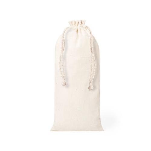 Мешочек для бутылки MARCEX, бежевый, 33x12 см, 100% хлопок, 105 г/м2, бежевый