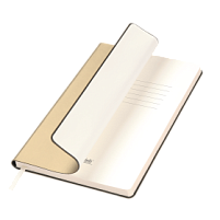 Ежедневник Spark недатированный, белое золото (без упаковки, без стикера)