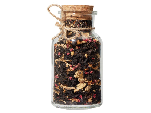 Сокочай чёрный Имбирь, Апельсин и Малина,  50 г.