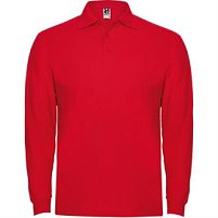 Футболка поло ESTRELLA L/S мужская, Красный