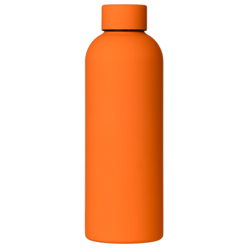 Термобутылка вакуумная герметичная Прима, оранжевая