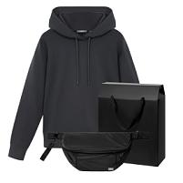 Набор с одеждой ALEX (худи, поясная сумка), черный, M Набор с одеждой ALEX (худи, поясная сумка), черный, M