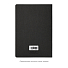 Ежедневник Tweed недатированный, черный