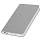 Универсальный аккумулятор "Softi" (5000mAh),серый, 7,5х12,1х1,1см, искусственная кожа,пласти, серый