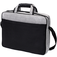 Сумка для документов SHUFFLE, Серый/Чёрный