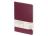 Ежедневник А5 недатированный Megapolis Velvet Flex, бордовый