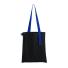 Шоппер Superbag black (чёрный с синим)