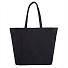 Большая сумка шоппер хлопковый MALL BIG 220, черный
