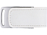 Флеш-карта USB 2.0 16 Gb с магнитным замком Vigo, белый/серебристый