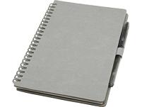 Slate многоразовый набор из блокнота в мягкой обложке и ручки - Серый