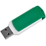 USB flash-карта "Easy" (8Гб), зеленый, белый