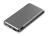 Внешний аккумулятор Forge v.2, металл, 10000mah, серый