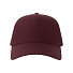 Бейсболка RAPPER COTTON-S, 5 клиньев, пластиковая застёжка, бордовый