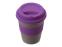 Стакан с силиконовой крышкой Cafe, фиолетовый