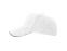 Бейсболка Eris унисекс, белый/черный