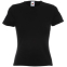Футболка женская LADY FIT CREW NECK T 210, черный