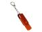 USB-флешка на 32 Гб 2 в 1 поворотный механизм, c дополнительным разъемом Type-C с одноцветным металлическим клипом, оранжевый