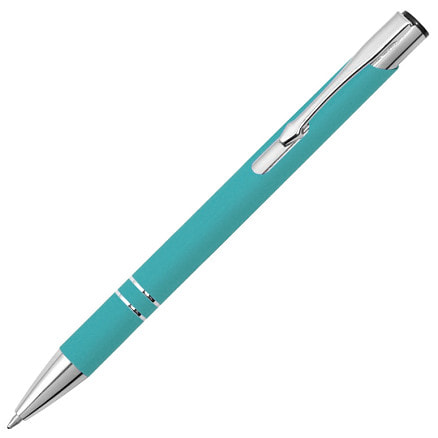 Ручка шариковая Legend Soft Touch, Бирюзовый