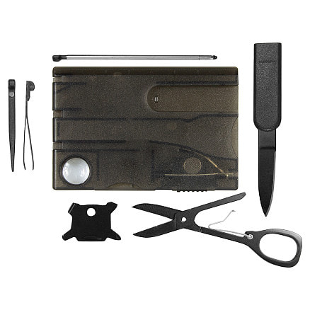 Карточка Tools Nailcare 10 функций, Черный