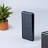 Универсальный аккумулятор Sleek 10 (10000 мАч), черный, 14х6.8х1,5 см, черный