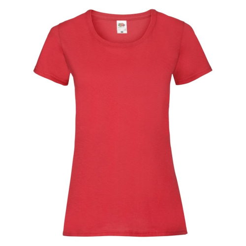 Футболка женская LADY FIT VALUEWEIGHT T 165, красный