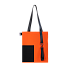 Шоппер Superbag Color (оранжевый с чёрным)