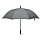 Зонт антиштормовой 27 дюймов, серый