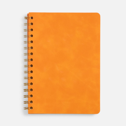 Ежедневник Spiral, недатированный, оранжевый