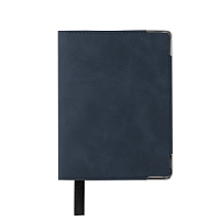 Обложка для паспорта Luma,темно-синяя, темно-синий