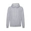 Толстовка без начеса LIGHTWEIGHT HOODED SWEAT 240, серый меланж