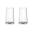 Хрустальный бокал для игристого вина на магните Trebonn SplitGlass, 2 шт, 320 мл