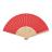 Веер, красный