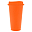 Стакан с крышкой Color Cap, оранжевый