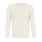 Футболка унисекс с длинным рукавом PIONEER LSL 175, молочный (айвори)
