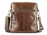 Сумка через плечо Mano Don Luca, натуральная кожа в коньячном цвете, 23 х 26,5 х 4,5 см