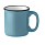 Кружка керамическая, синий
