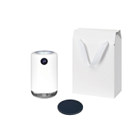 Подарочный набор Bliss, Auris, синий (увлажнитель воздуха, зарядное устройство)