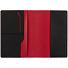 Обложка для паспорта Multimo, черная с красным